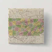 Tennessee 4 vierkante button 5,1 cm (Voorkant)