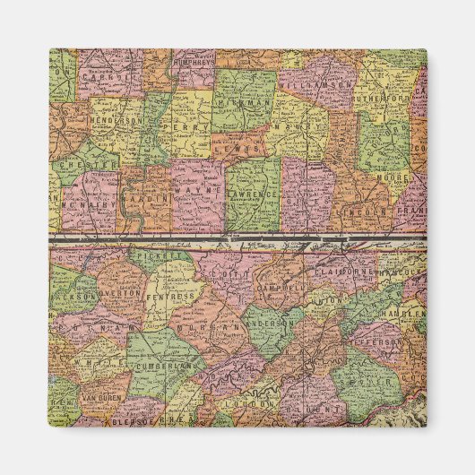 Tennessee 5 magneet (Voorkant)