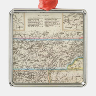 Tennessee 6 metalen ornament