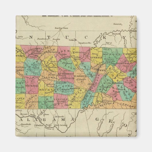 Tennessee 7 magneet (Voorkant)