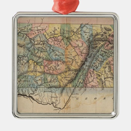 Tennessee 7 metalen ornament (Voorkant)