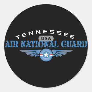 Tennessee Air National Guard Ronde Sticker