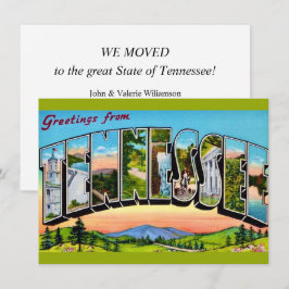 Tennessee Ansichtkaart Verhuisbericht