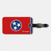 Tennessee Bagagelabels, patriottische Tennessee Fl Bagagelabel (Achterkant horizontaal)