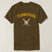 Tennessee Baseball T-shirt (Design voorkant)