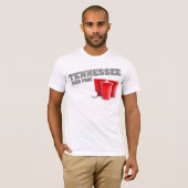 Tennessee Beer Pong T-Shirt (Voorkant volledig)