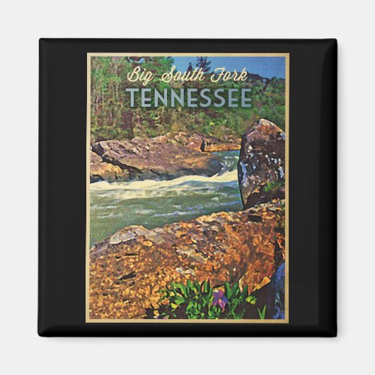Tennessee Big South Fork Magneet (Voorkant)