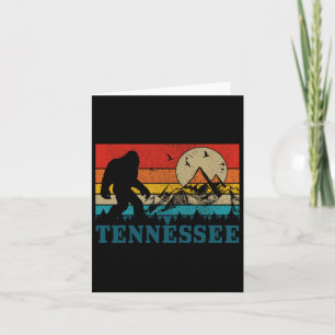 Tennessee Bigfoot Mountains Nashville Hiki Kaart