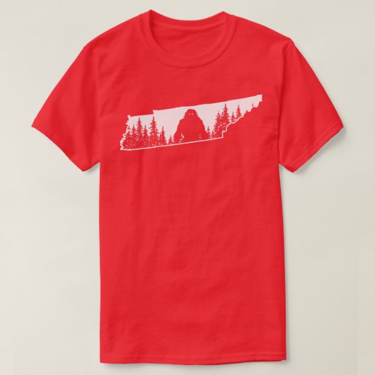 Tennessee Bigfoot T-shirt (Design voorkant)