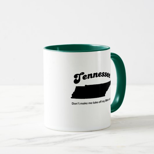Tennessee - Bijbelgordel Mok (Voorkant rechts)