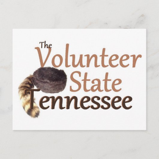 TENNESSEE Briefkaart (Voorkant)
