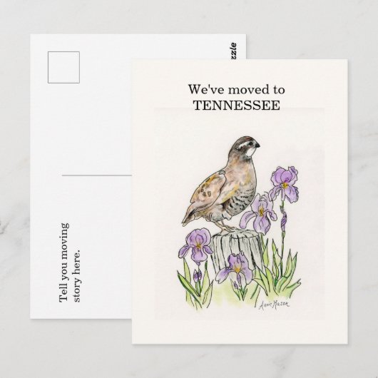 Tennessee Briefkaart (Voorkant / Achterkant)