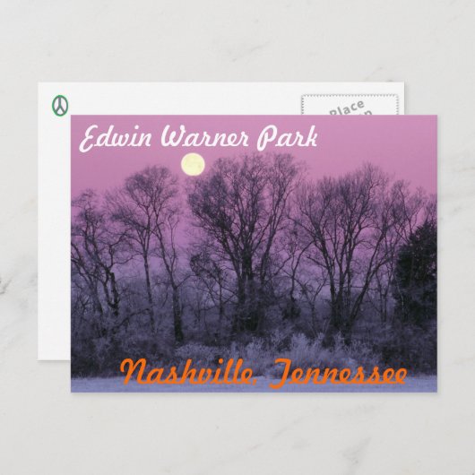 Tennessee briefkaart (Voorkant / Achterkant)