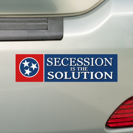 Tennessee Bumpersticker (Op auto)