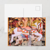 Tennessee Carrousel Paard Olieverfschilderij Briefkaart (Voorkant / Achterkant)