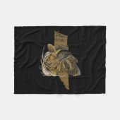 Tennessee Catfish Gevist Catfish Fleece Deken (Voorkant (Horizontaal))