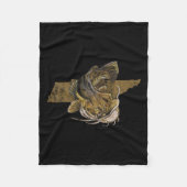 Tennessee Catfish Gevist Catfish Fleece Deken (Voorkant)