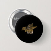 Tennessee Catfish Gevist Catfish Ronde Button 5,7 Cm (Voorkant /achterkant)