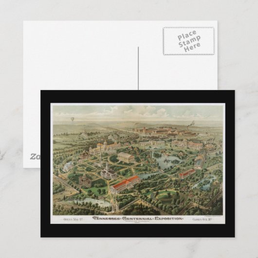 Tennessee Centennial Exposition Briefkaart (Voorkant / Achterkant)