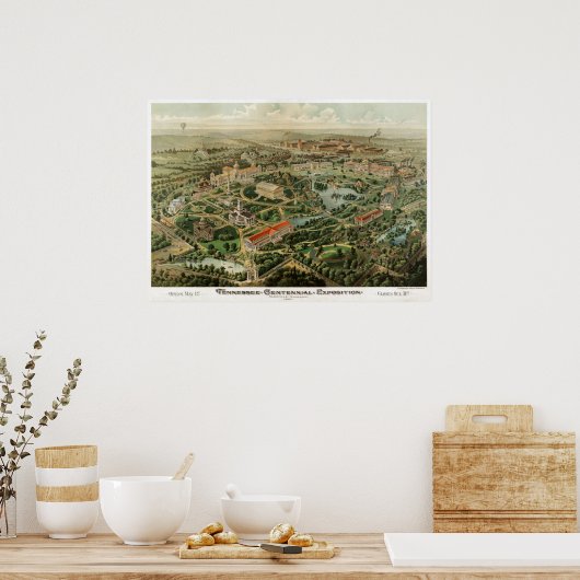 Tennessee Centennial Exposition Poster (Keuken)