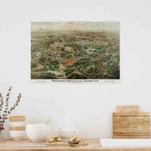 Tennessee Centennial Exposition Poster (Keuken)