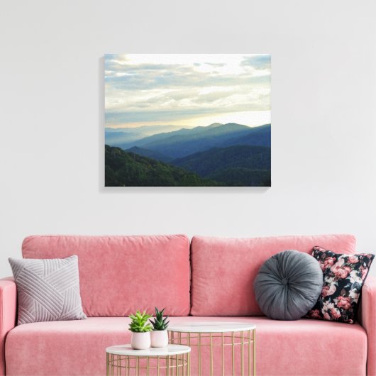 Tennessee Clouds Canvas Afdruk (Insitu (Woonkamer))