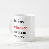 tennessee coffee mug koffiemok (Voorkant links)