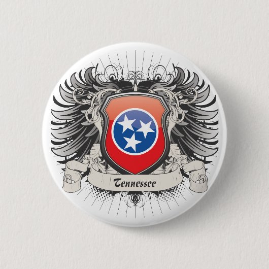 Tennessee Crest Ronde Button 5,7 Cm (Voorkant)