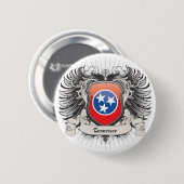 Tennessee Crest Ronde Button 5,7 Cm (Voorkant /achterkant)