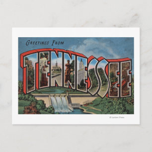Tennessee (Dam)Large Letter ScenesTennessee Briefkaart