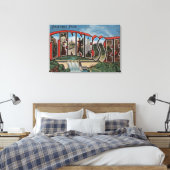 Tennessee (Dam)Large Letter ScenesTennessee Canvas Afdruk (Insitu (Slaapkamer))