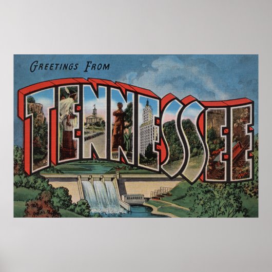 Tennessee (Dam)Large Letter ScenesTennessee Poster (Voorkant)