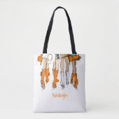 Tennessee Dames Cowboy Laarzen Oranje Mode Naam Tote Bag (Voorkant)