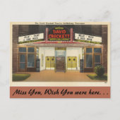 Tennessee, David Crockett Theater, Gatlinburg Briefkaart (Voorkant)