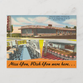 Tennessee, Dixieland Drive-In, Knoxville Briefkaart
