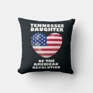 TENNESSEE Dochter Amerikaanse Revolutie DAR Trots Kussen