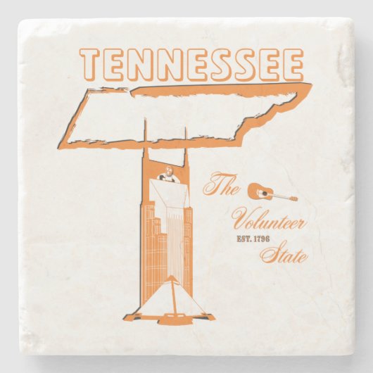 Tennessee Drink Onderzetter (Voorkant)