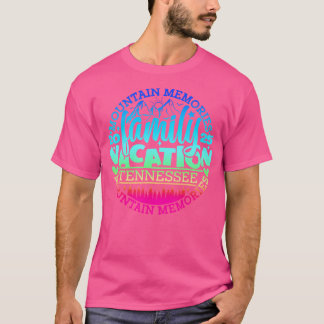 Tennessee Familie Vakantie Road Trip 2025 Mountain T-shirt