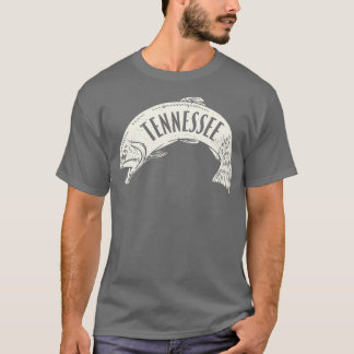 Tennessee Fish Wordmark Tan T-shirt