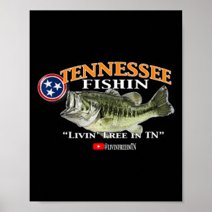 Tennessee Fishin Byb Hog Slab Gevist Poster