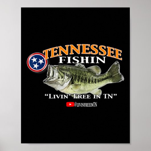Tennessee Fishin Byb Hog Slab Gevist Poster (Voorkant)