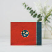 Tennessee Flag Briefkaart (Staand voorkant)