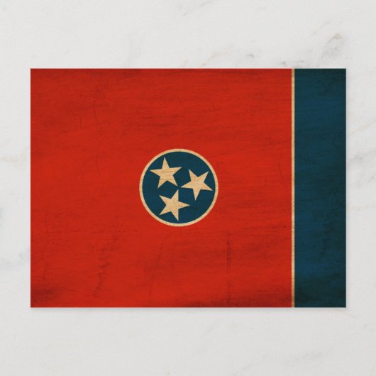Tennessee Flag Briefkaart (Voorkant)