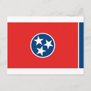 Tennessee Flag Briefkaart