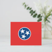 Tennessee Flag Briefkaart (Staand voorkant)