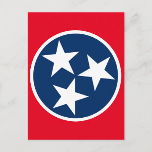 Tennessee Flag Briefkaart