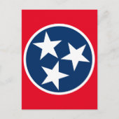 Tennessee Flag Briefkaart (Voorkant)