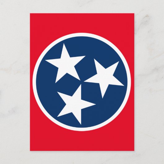 Tennessee Flag Briefkaart (Voorkant)