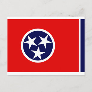 TENNESSEE FLAG BRIEFKAART