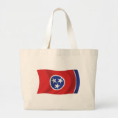 Tennessee Flag Canvas tas (Voorkant)